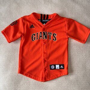 Toddler's San Francisco Giants Jersey in Orange